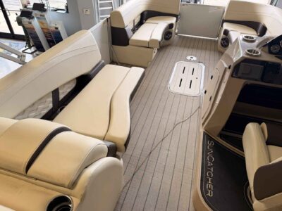 2026 SunCatcher FUSION 324SS Pontoon Boat (SC462H526)