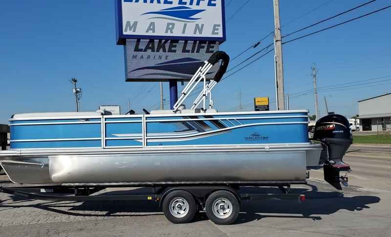 2026 SunCatcher SELECT 22RF Pontoon Boat (SC455H526)