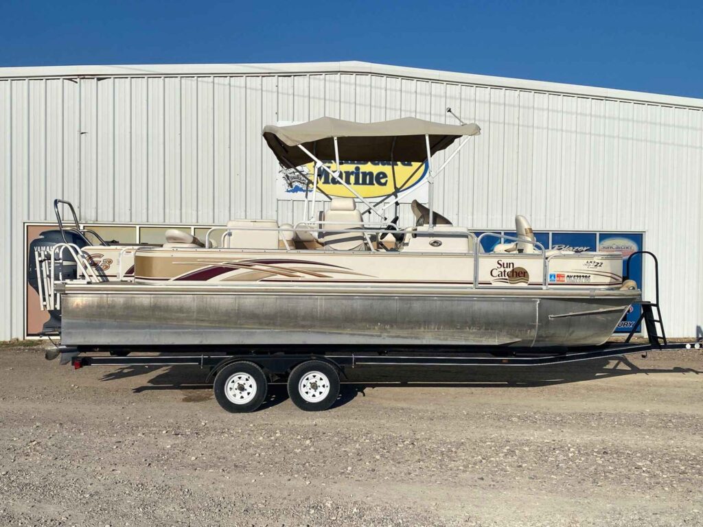 2007 SunCatcher LX 322FC Pontoon Boat (U798D707)