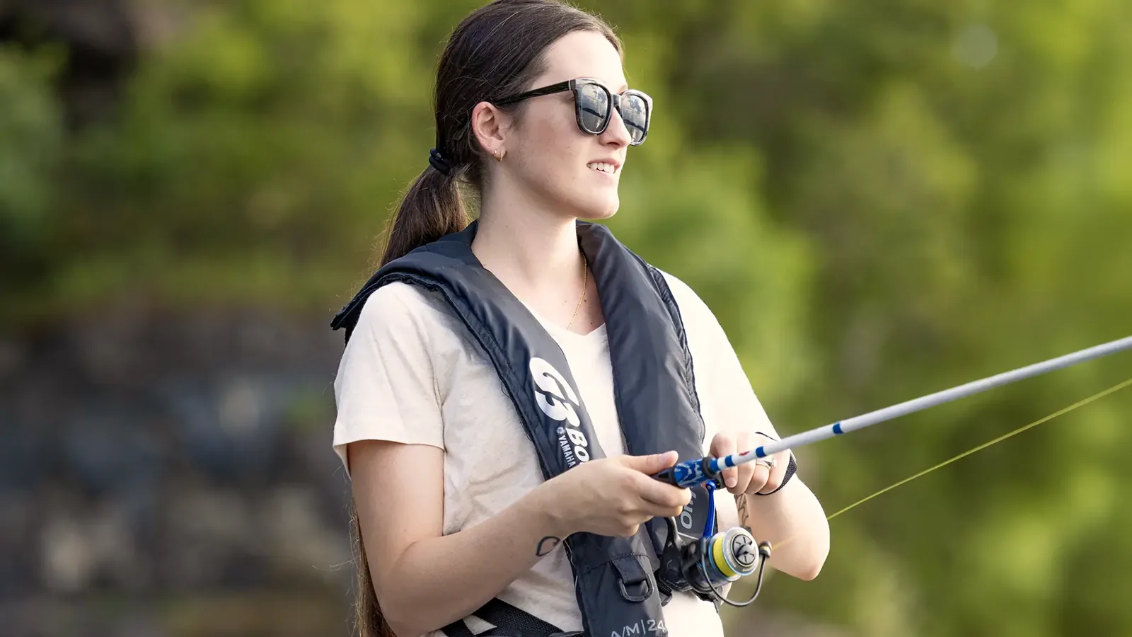 Angler casting from a G3